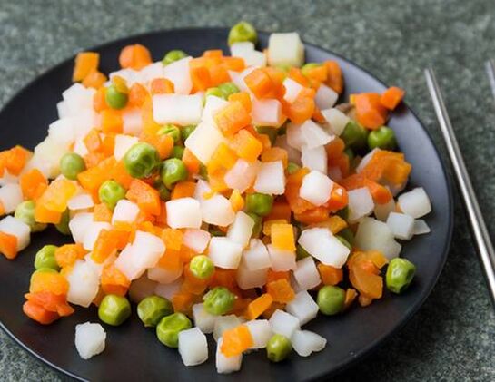 maggi diet vegetable salad