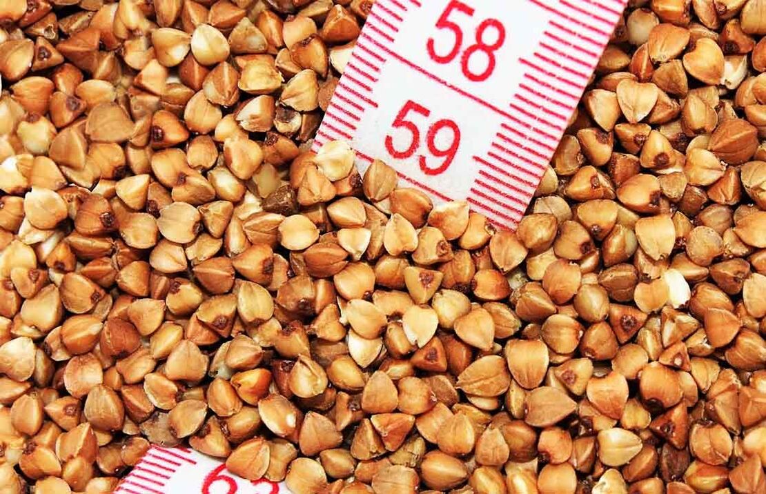 Lose weight in the sarraceno wheat